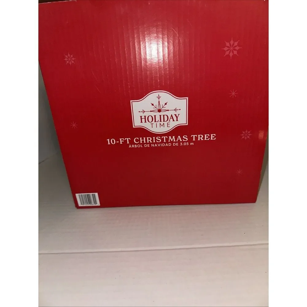 Holiday Time Inflatable Christmas Tree Airblown Lighted Yard Inflatable 10' Tall